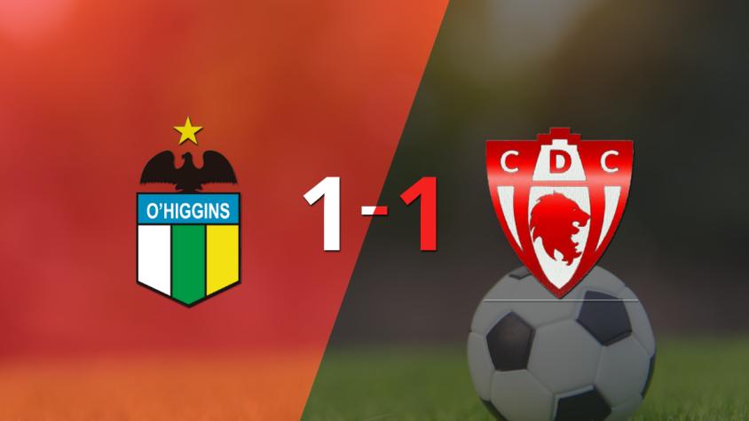 D. Copiapó logró sacar el empate a 1 gol en casa de O'Higgins
