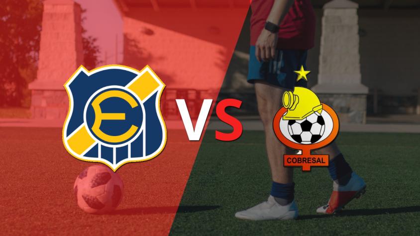 Cobresal vuelve a estar arriba en el marcador ante Everton