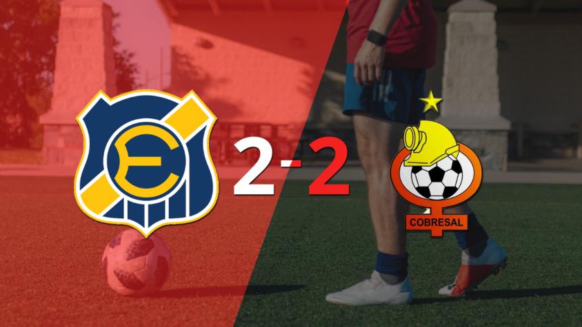 Cobresal empató 2-2 ante Everton con doblete de Cecilio Waterman
