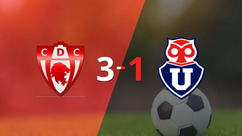 Universidad de Chile perdió 3-1 en su visita a D. Copiapó