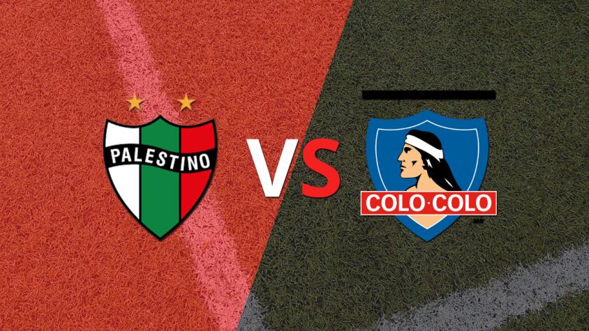 El partido se pone 1 a 0 a favor de Palestino