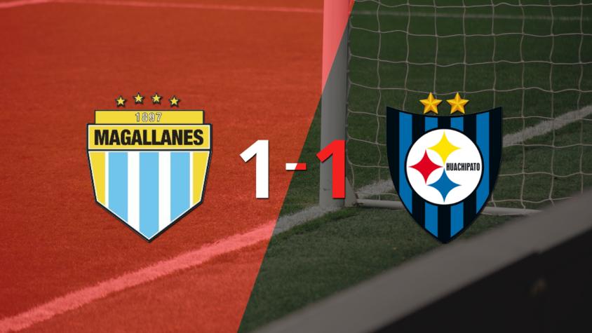 Magallanes y Huachipato se repartieron los puntos en un 1 a 1