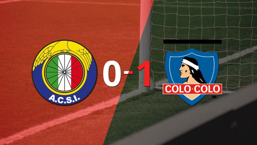 Con lo justo, Colo Colo derrotó a Audax Italiano en su casa