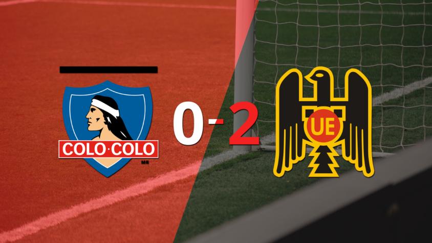 Unión Española, de visitante, derrotó 2-0 a Colo Colo