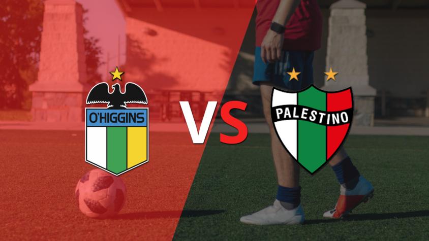 Palestino busca mantener la ventaja ante O'Higgins en la etapa complementaria