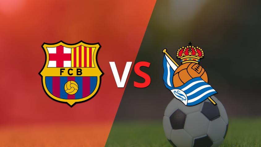 Barcelona vence a Real Sociedad en el estadio Camp Nou Barcelona vence a Real Sociedad en el estadio Camp Nou