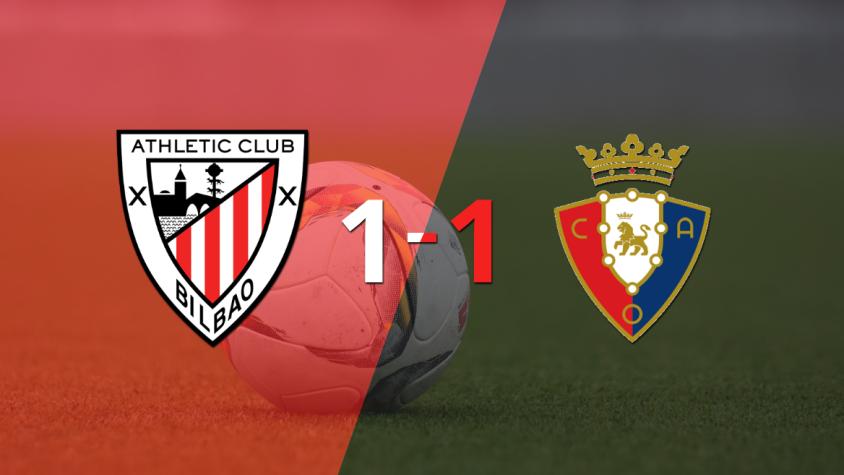 Con un empate, Osasuna logró su pase a final