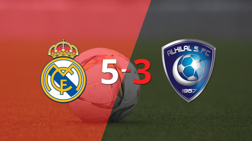 Real Madrid fue superior a Al-Hilal y es el campeón