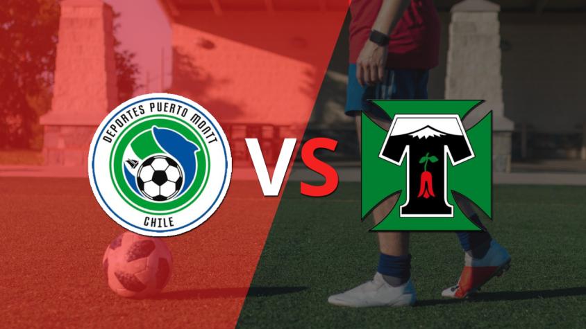 D. Puerto Montt se va a enfrentar de local con Deportes Temuco en la Fecha 1