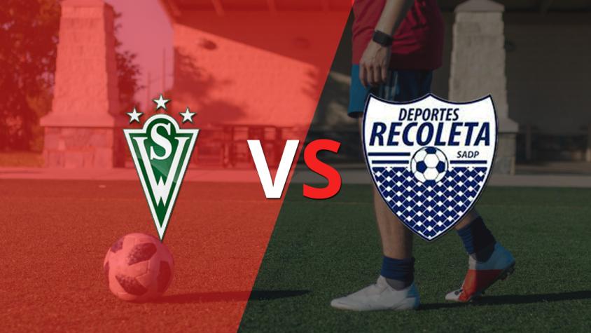 Con un empate entre Santiago Wanderers y Recoleta empieza el segundo tiempo del juego Con un empate entre Santiago Wanderers y Recoleta empieza el segundo tiempo del juego