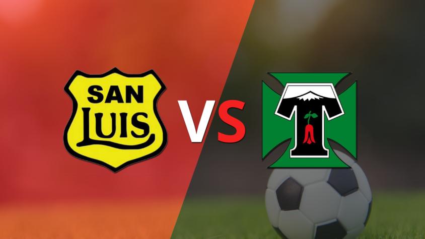 En Bicentenario Lucio Fariña, San Luis le gana 1 a 0 a Deportes Temuco