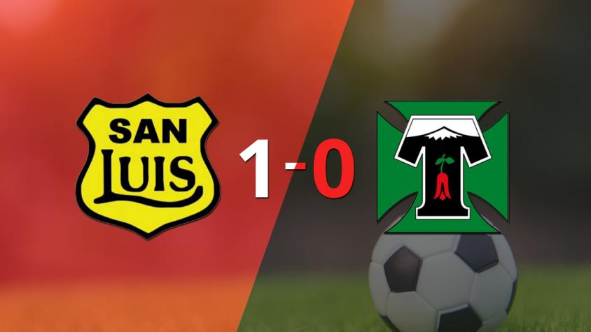 En su casa San Luis derrotó a Deportes Temuco 1 a 0