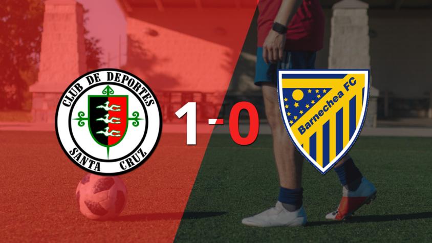 A.C. Barnechea no pudo en su visita a Dep. Santa Cruz y cayó 1-0