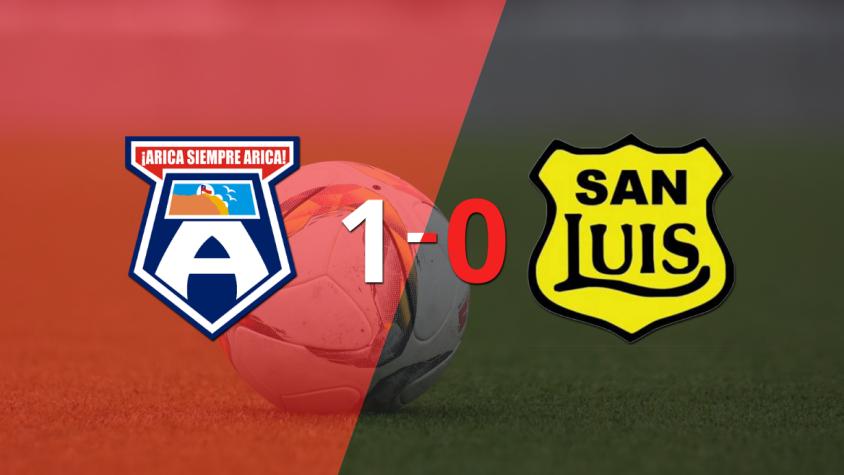 Con lo justo, San Marcos venció a San Luis 1 a 0 en el estadio Carlos Dittborn