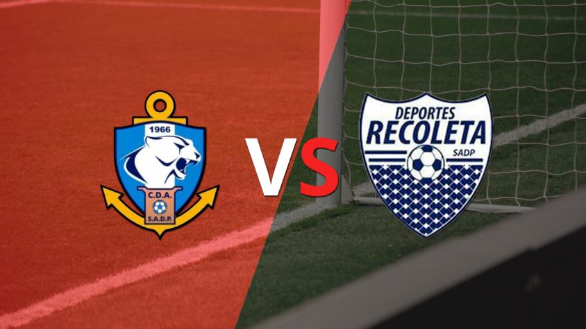 D. Antofagasta sigue arriba por 2-0 ante Recoleta