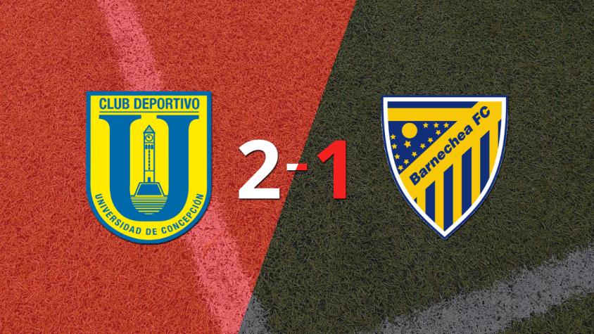 U. Concepción derrotó 2-1 en casa a A.C. Barnechea