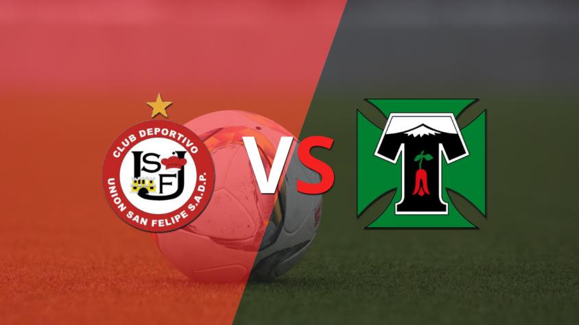 Deportes Temuco logró igualar el marcador ante U. San Felipe