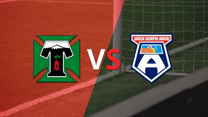 San Marcos aventaja a Deportes Temuco