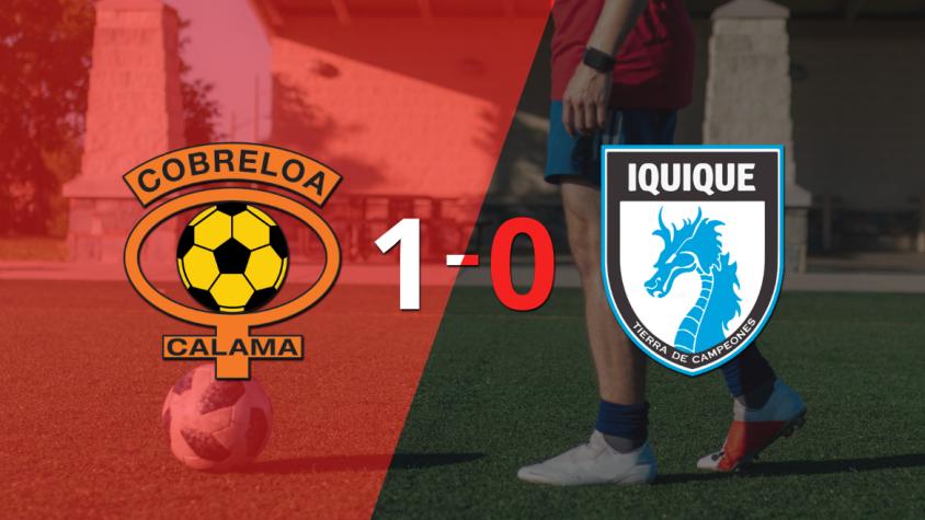 A Cobreloa le alcanzó con un gol para derrotar a Deportes Iquique en Municipal de Calama