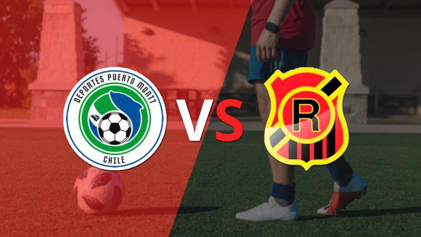 D. Puerto Montt avanza 1 a 0 ante Rangers en el estadio Bicentenario Chinquihue