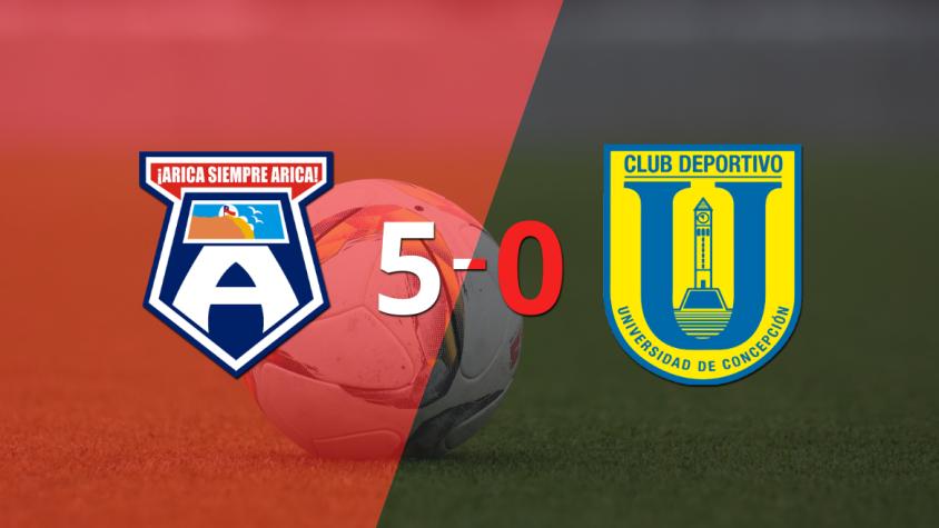 U. Concepción fue superado fácilmente y cayó 5-0 contra San Marcos
