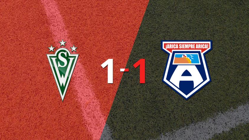 Santiago Wanderers no pudo en casa ante San Marcos y empataron 1-1