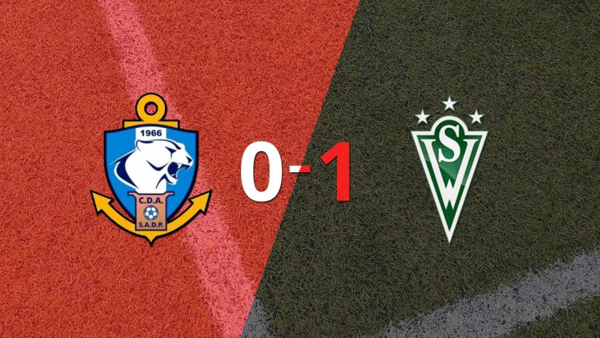 Santiago Wanderers ganó por la mínima en su visita a D. Antofagasta