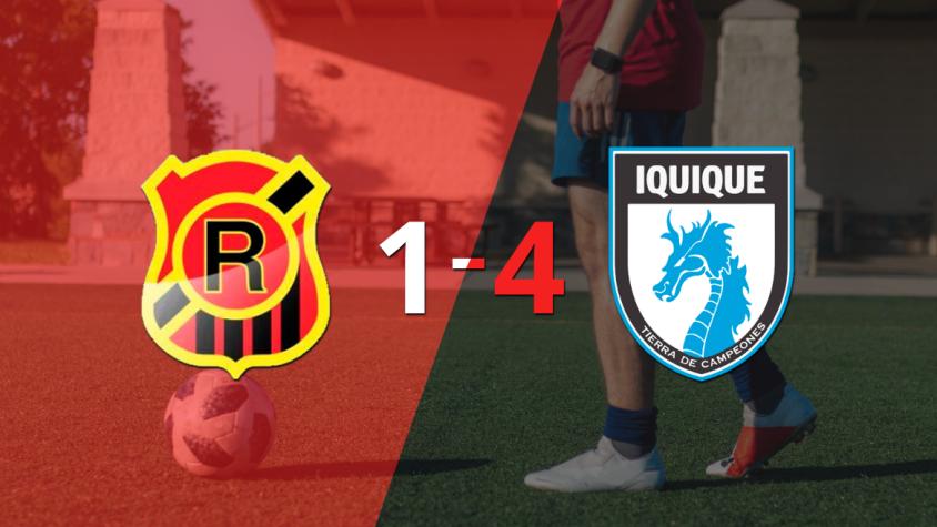 Deportes Iquique arrasó de visita a Rangers