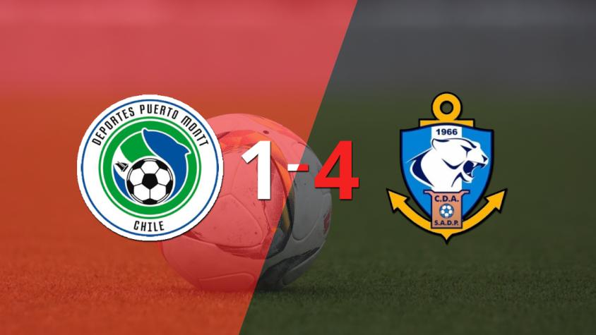 D. Antofagasta le pasó por encima a D. Puerto Montt con hat-trick de Luis Guerra