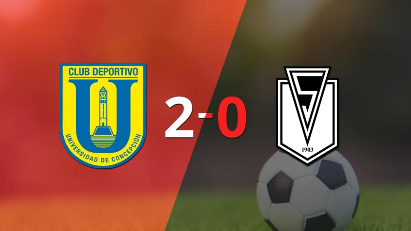 U. Concepción marcó dos veces en la victoria ante Santiago Morning en el estadio Municipal Ester Roa Rebolledo