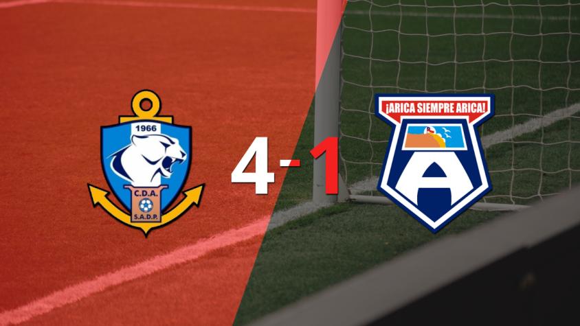 D. Antofagasta golea 4-1 a San Marcos y Rodrigo Contreras firma doblete