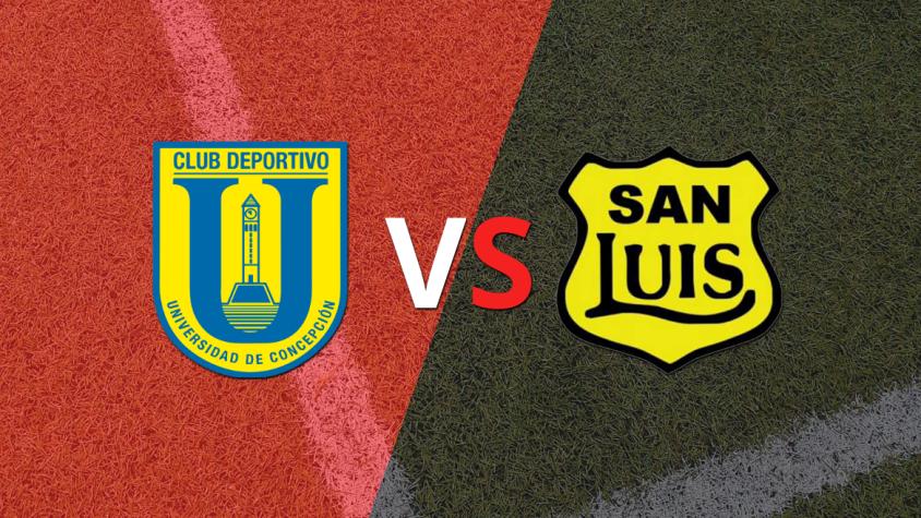 San Luis quiere el liderato del torneo frente a U. Concepción