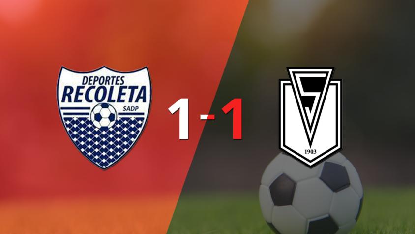 Santiago Morning logró sacar el empate a 1 gol en casa de Recoleta Santiago Morning logró sacar el empate a 1 gol en casa de Recoleta
