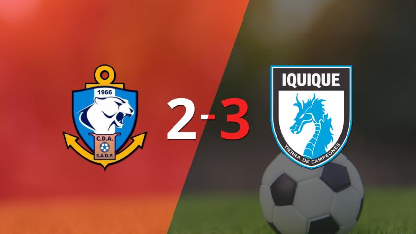 Triunfo de Deportes Iquique sobre D. Antofagasta por 3 a 2