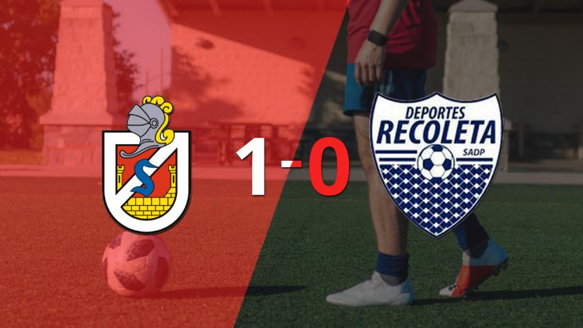 A D. La Serena le alcanzó con un gol para derrotar a Recoleta en el estadio la Portada