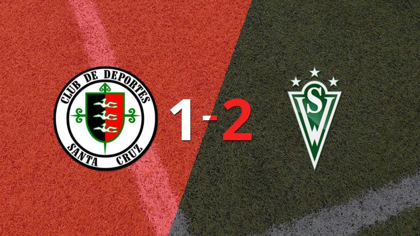 Santiago Wanderers venció con lo justo a Dep. Santa Cruz como visitante