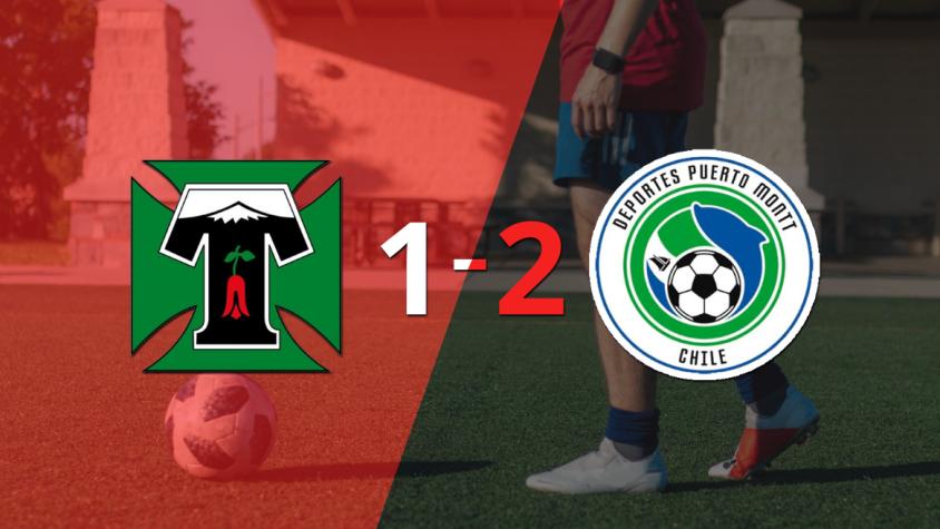 D. Puerto Montt superó 2-1 a Deportes Temuco como visitante