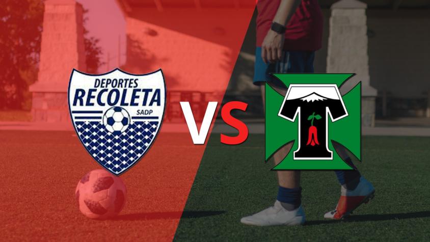 Recoleta logra el empate ante Deportes Temuco