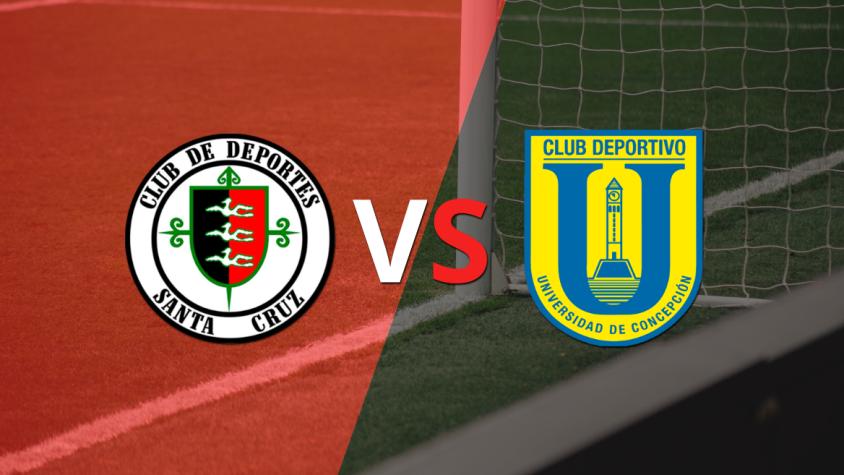 U. Concepción iguala el juego ante Dep. Santa Cruz U. Concepción iguala el juego ante Dep. Santa Cruz