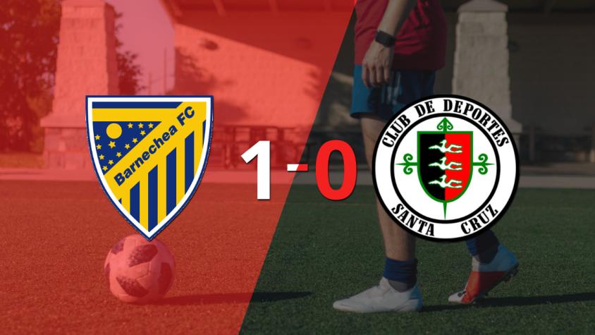 Dep. Santa Cruz no pudo en su visita a A.C. Barnechea y cayó 1-0
