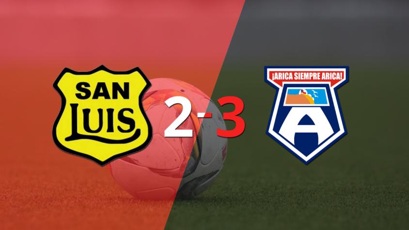 San Marcos se impone por 3 a 2 en su visita a San Luis