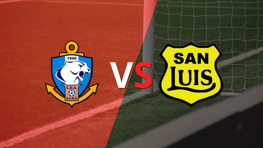 ¡Arranca la etapa complementaria! D. Antofagasta lleva la ventaja con un marcador 1-0 sobre San Luis
