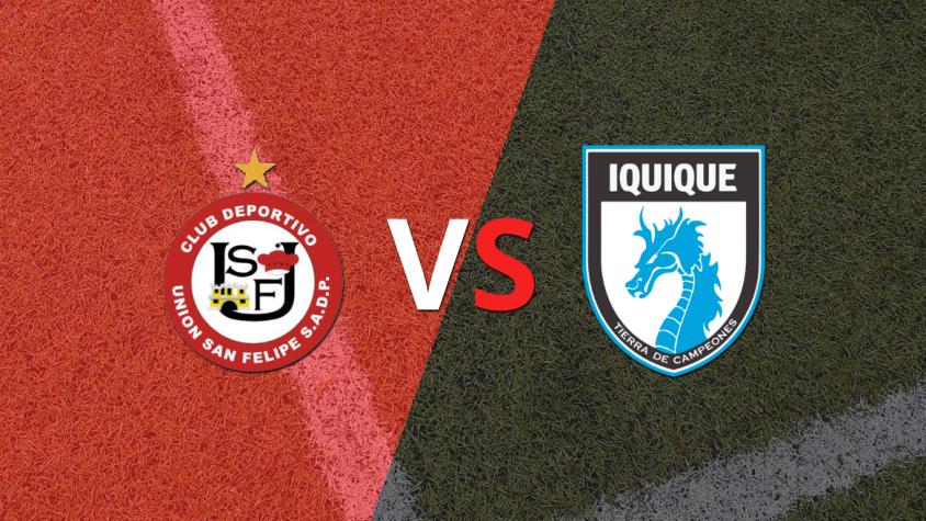 U. San Felipe y Deportes Iquique igualan en el estadio Municipal de San Felipe