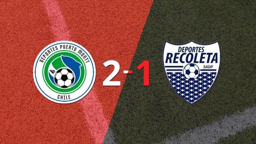 D. Puerto Montt logra 3 puntos al vencer de local a Recoleta 2-1