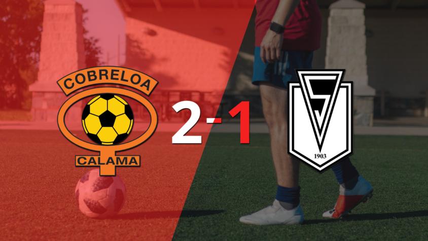 Cobreloa sacó los 3 puntos en casa al vencer 2-1 a Santiago Morning
