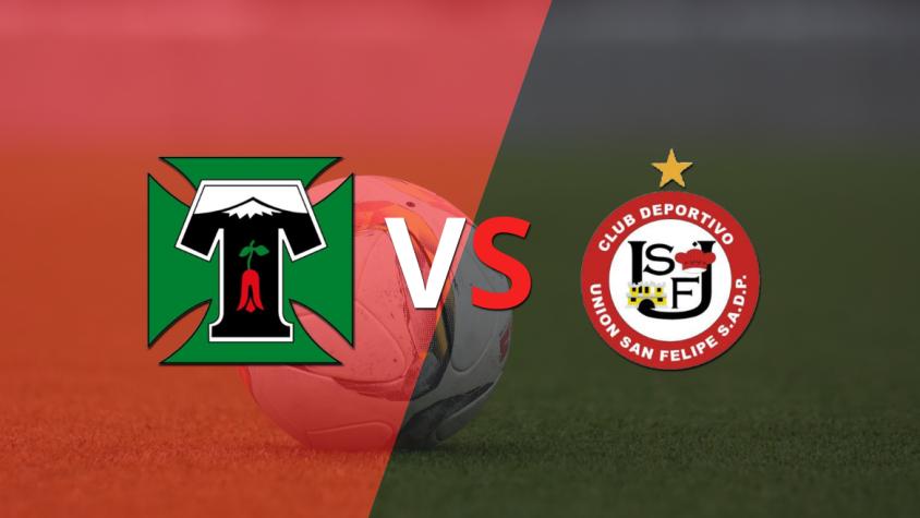 Victoria parcial de Deportes Temuco sobre U. San Felipe en el estadio Germán Becker