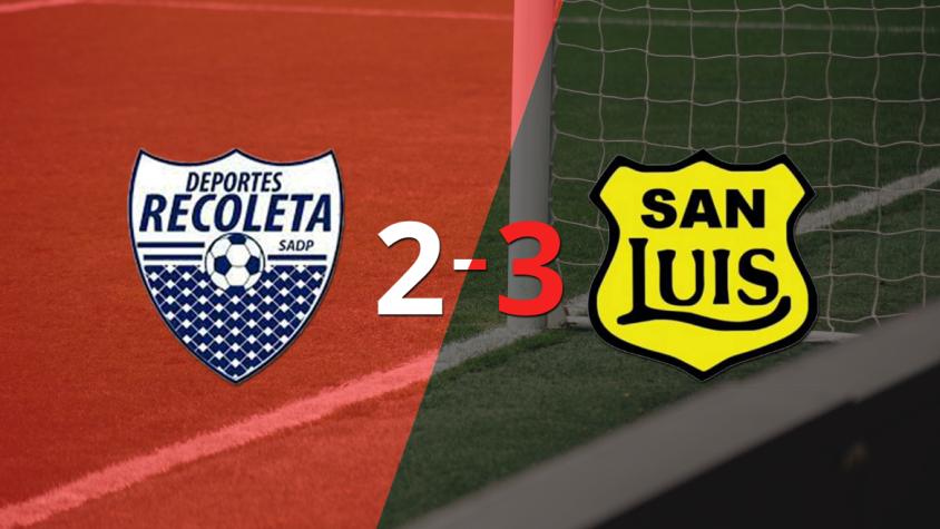 ¡Partidazo! San Luis le ganó 3-2 a Recoleta
