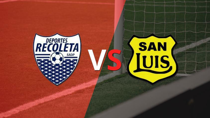 Con el marcador justo, San Luis se lleva la victoria  en el estadio Municipal de Recoleta Leonel Sánchez