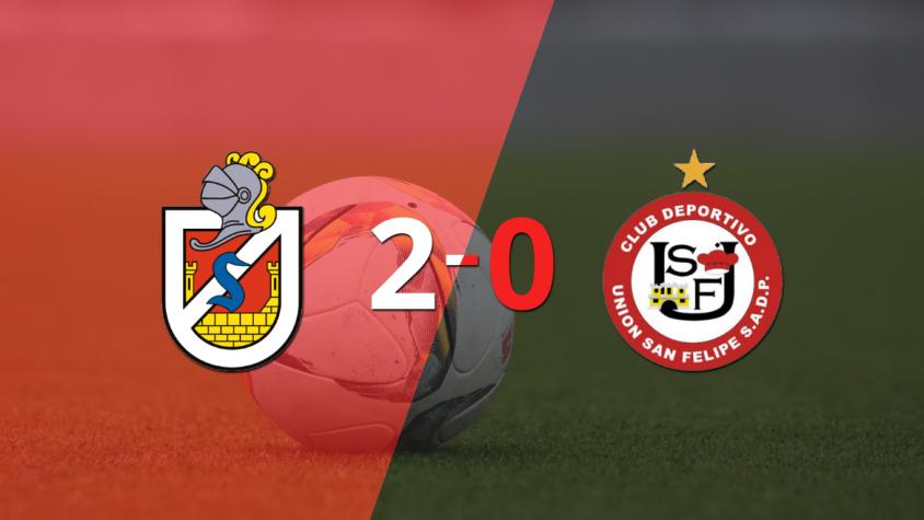 D. La Serena le ganó con claridad a U. San Felipe por 2 a 0