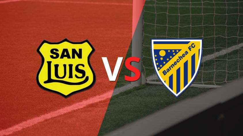 2-2. San Luis y A.C. Barnechea empatan en un partido de ida y vuelta